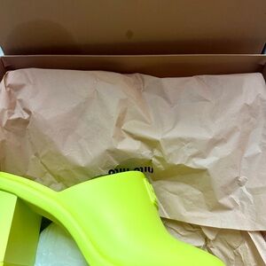 Bold Yellow Women's Shoes